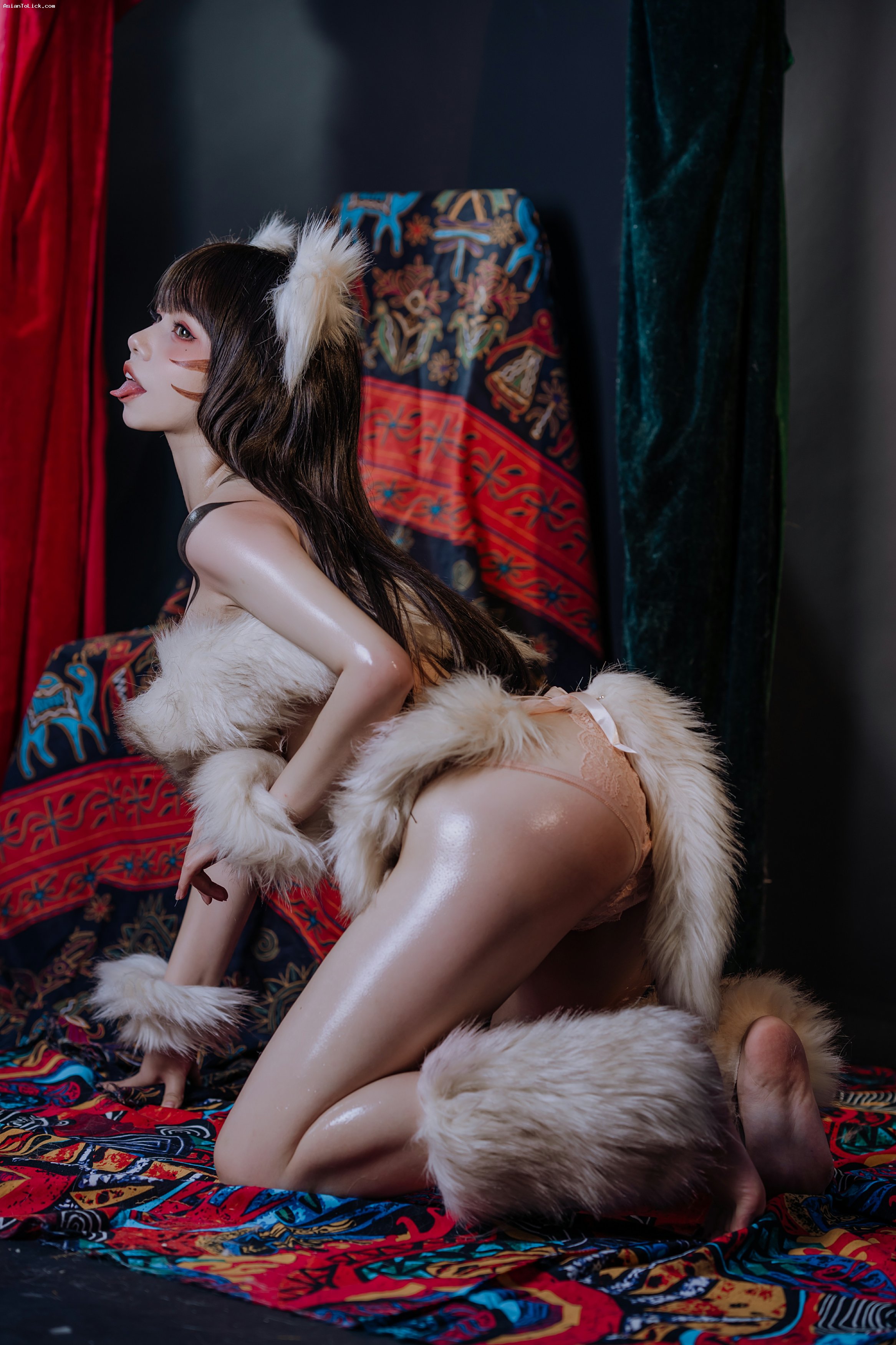 图库-微博Cos网红@七月喵子 - 熊孩子 [37P]